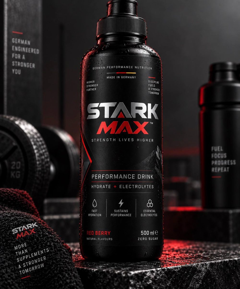 STARK MAX Performance Drink, 500 ml bottle